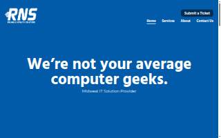 Reliable Network Solutions website