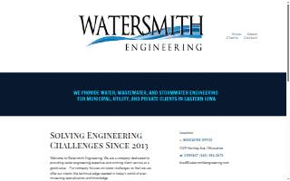 Watersmith Engineering website