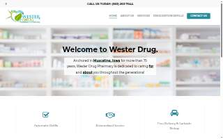 Wester Drug website
