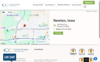 Compass Mortgage, Inc. of Newton website