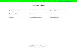 Floor Store website
