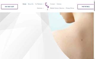 Frontline Dermatology website