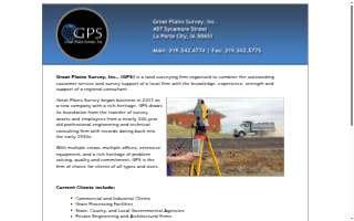 Great Plains Survey, Inc. website