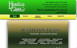 Hamilton Glass website