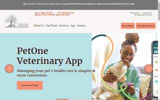 Parkview Animal Hospital of Newton website