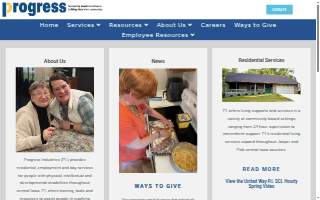 Progress Industries website