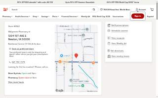 Walgreens of Newton website
