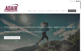 Adair Chiropractic website
