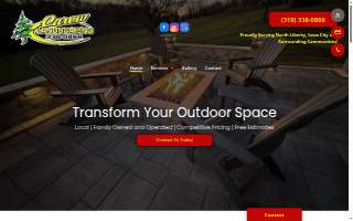Carew Landscaping website