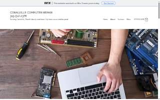 Coralville Computer Repair of North Liberty website