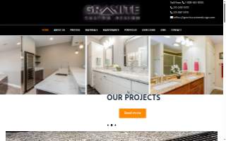 Granite Custom Design website