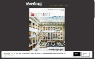 Main Street Studio website