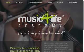Music4Life website