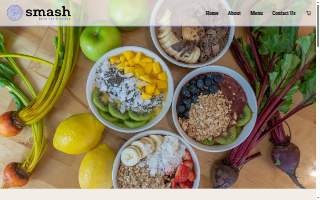Smash Juice Bar & Eatery website