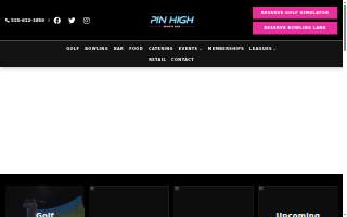 High Sports Bar website