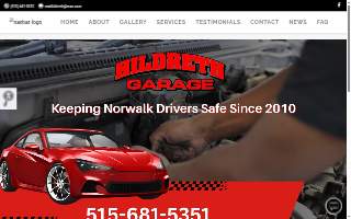 Hildreth Garage website