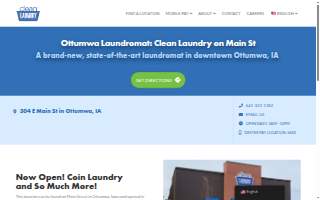 Clean Laundry of Ottumwa website