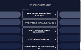 MercyOne Iowa Heart Center Ottumwa website