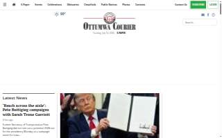 Ottumwa Courier website