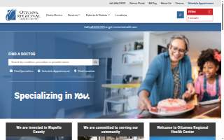 Ottumwa Regional Health Center: Emergency Room website