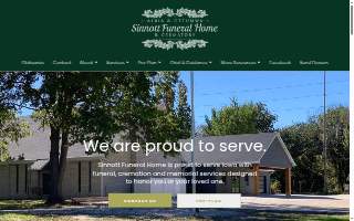 Sinnott Funeral Home, formerly Robertson Jay Funeral Home website