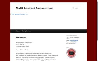 Truitt Abstract Co Inc website