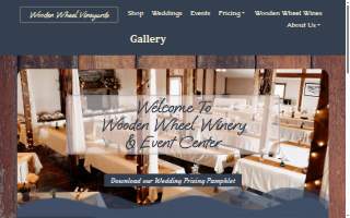 Wooden Wheel Winery & Event Center website