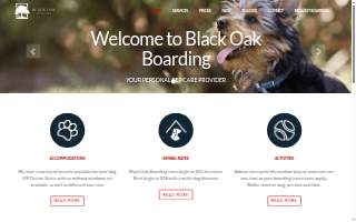 Black Oak Boarding website