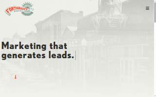 Forthright Digital website
