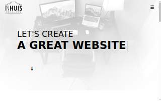inHuis Creative website