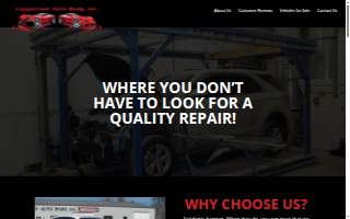 Langstraat Auto Body Inc website