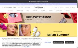 Merle Norman Cosmetics Studio website