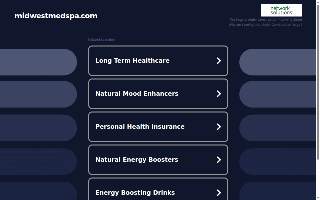 Midwest MedSpa website