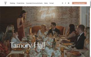 Tamory Hall website
