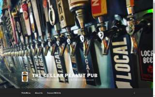 The Cellar Peanut Pub website