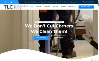 TLC Cleaning and Home Repair website