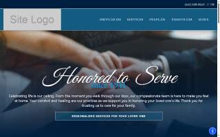 Van Dyk-Duven Funeral Home website