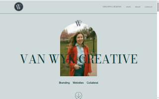 Van Wyk Creative website