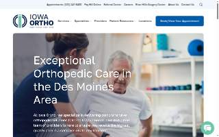 Blake Hale, D.M.P. - Iowa Ortho Pleasant Hill website