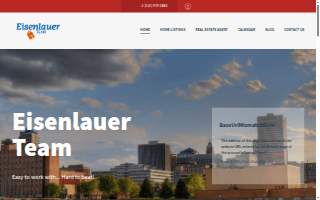 Eisenlauer Team, Des Moines Real Estate Agents website