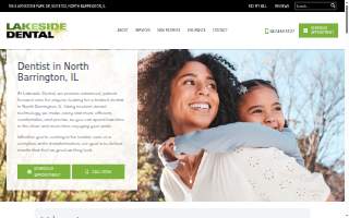 Lakeside Dental website