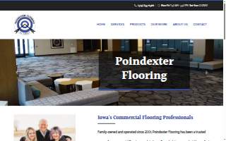 Poindexter Flooring Inc of Pleasant Hill website