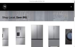 712 Appliance Garage website