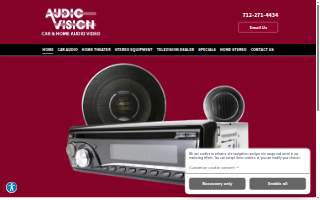 Audio Vision website