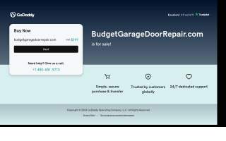 Budget Garage Door Repair website