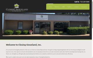 Closing Siouxland, Inc. website