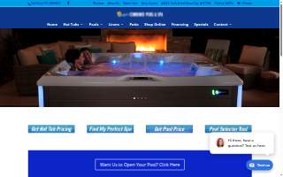 Combined Pool and Spa website