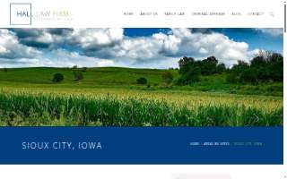 Hall Law Firm, P.L.C. website