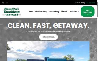Hamilton Touchless website