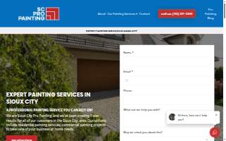 Sioux City Pro Painting website